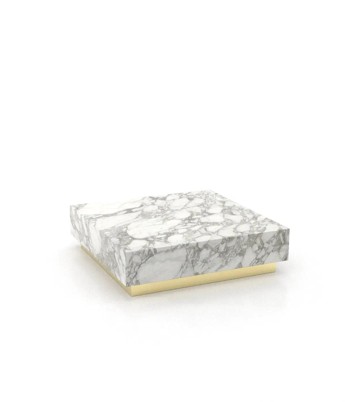 Firenze Square Plinth Coffee Table by Zicana Boutique
