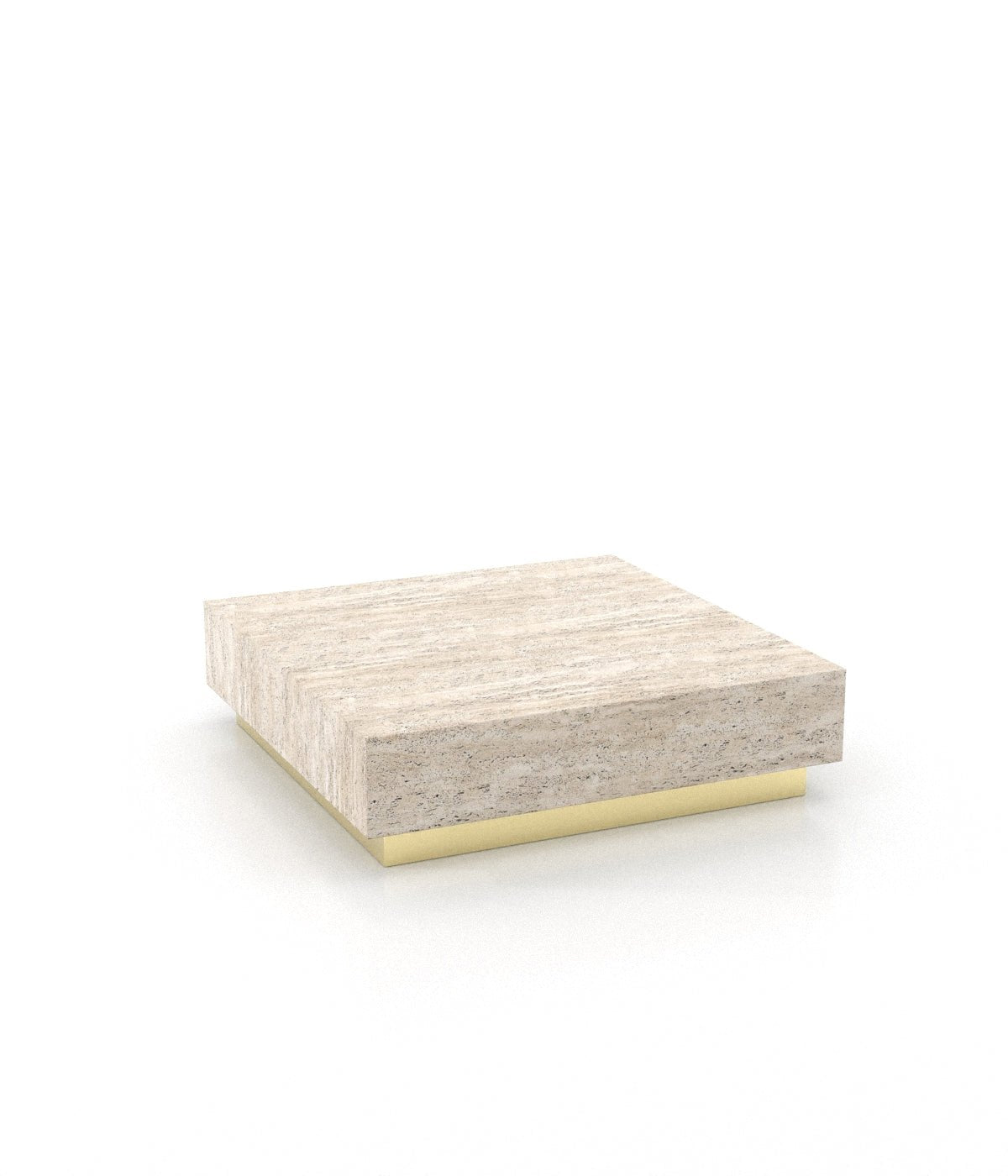 Firenze Square Plinth Coffee Table by Zicana Boutique