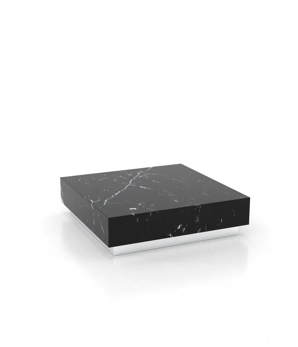 Firenze Square Plinth Coffee Table by Zicana Boutique
