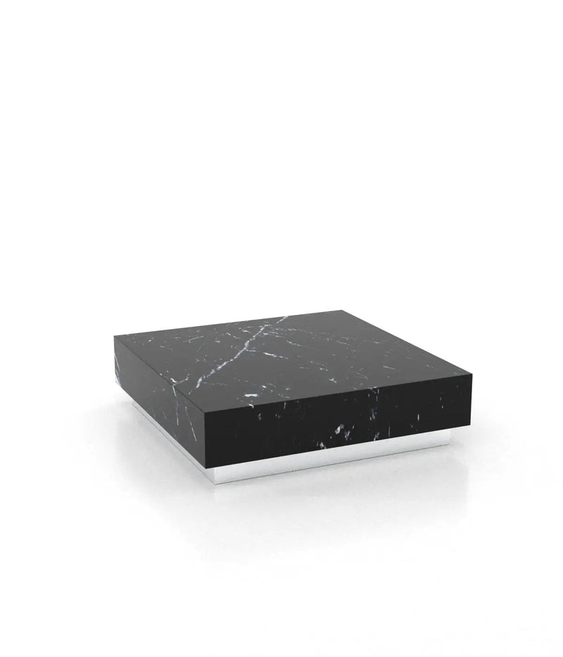 Firenze Square Plinth Coffee Table by Zicana Boutique