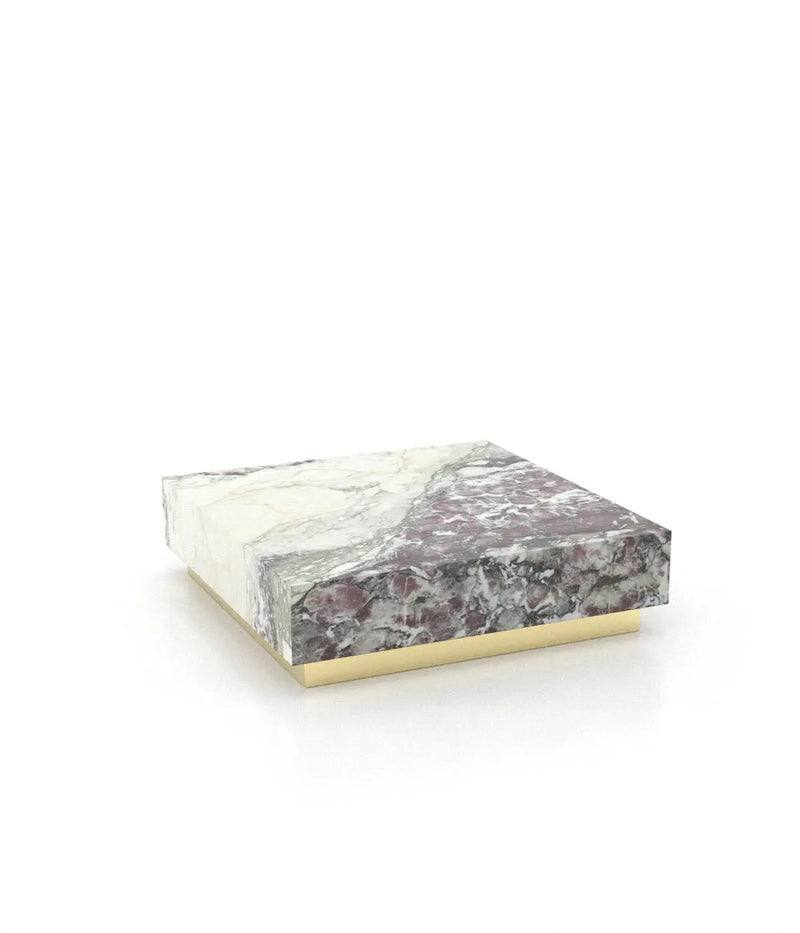 Firenze Square Plinth Coffee Table by Zicana Boutique