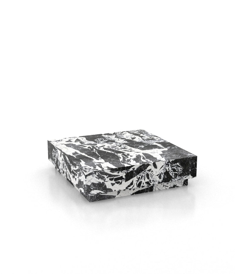 Firenze Square Plinth Coffee Table by Zicana Boutique