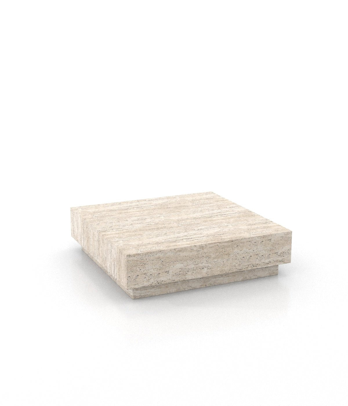 Firenze Square Plinth Coffee Table by Zicana Boutique