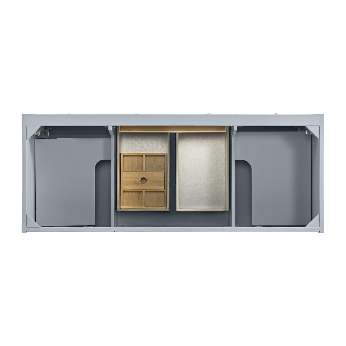 James Martin Breckenridge 60" Double Bathroom Vanity, Serenity Blue, view 18