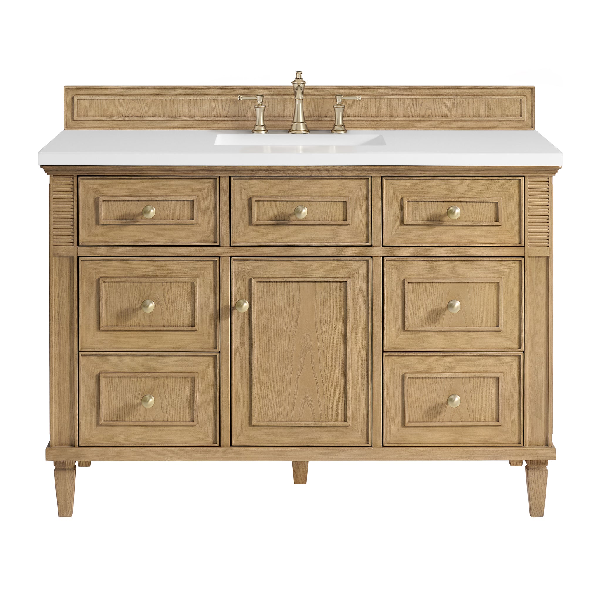 James Martin Lorelai 48" Single Bathroom Vanity, Light Natural Oak, view 36