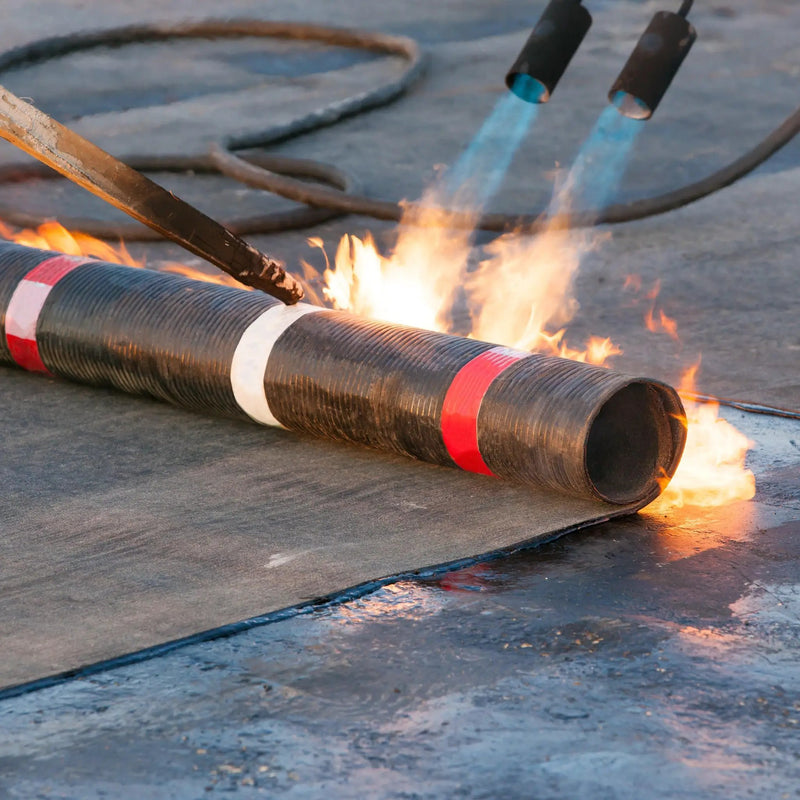 Flame King 500,000 BTU X 2 Torch Head Dual Propane Weed Burner Torch by Flame King Products