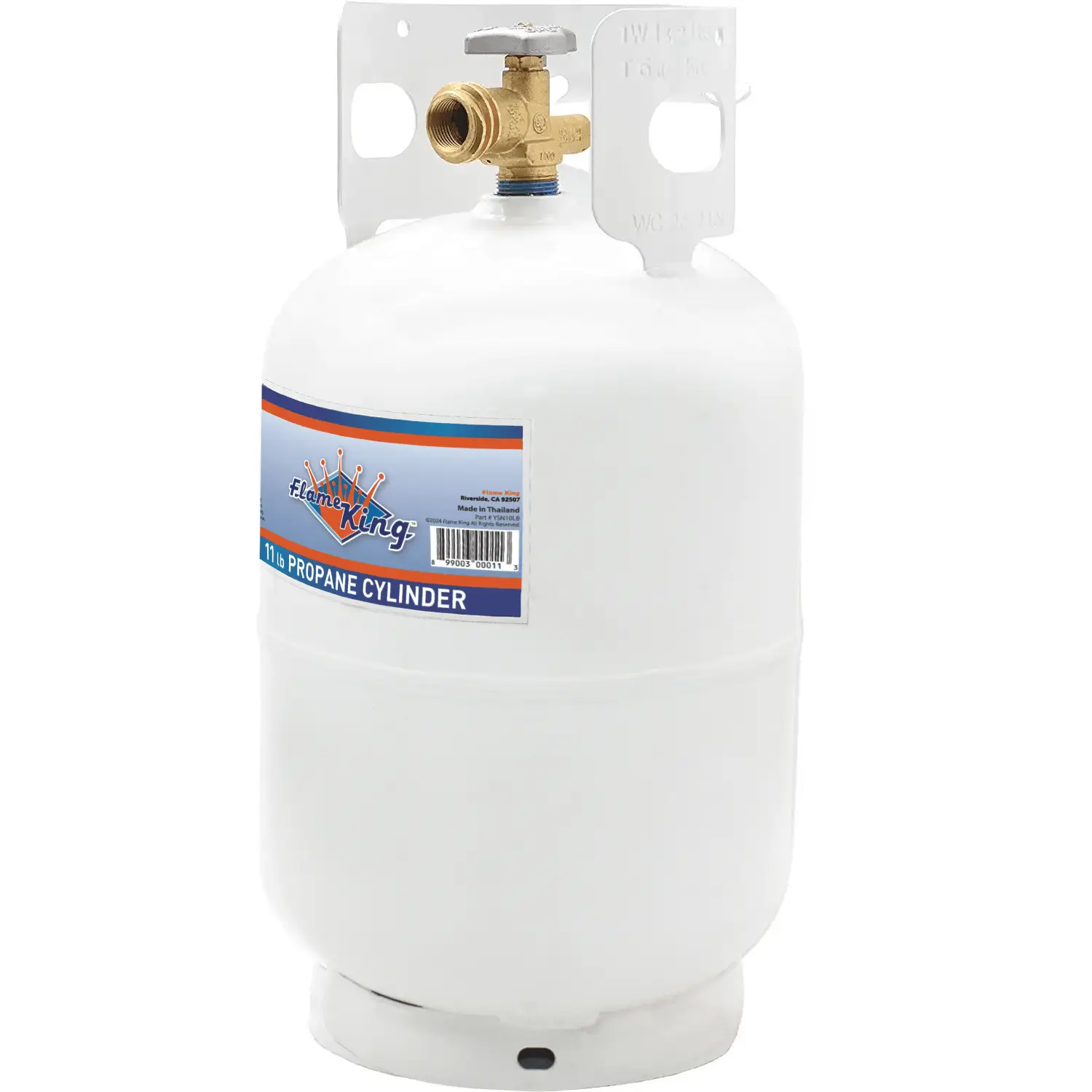 Flame King 10lb Propane Tank LP Cylinder with OPD by Flame King Products