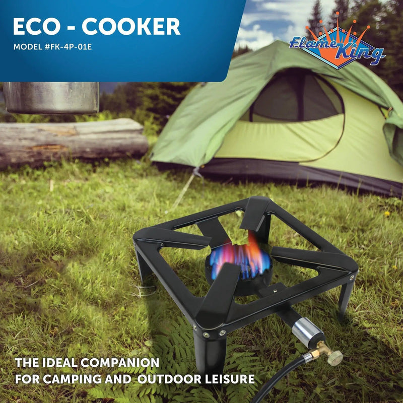 Flame King 120K BTU Eco Cooker Single Burner Stove by Flame King Products