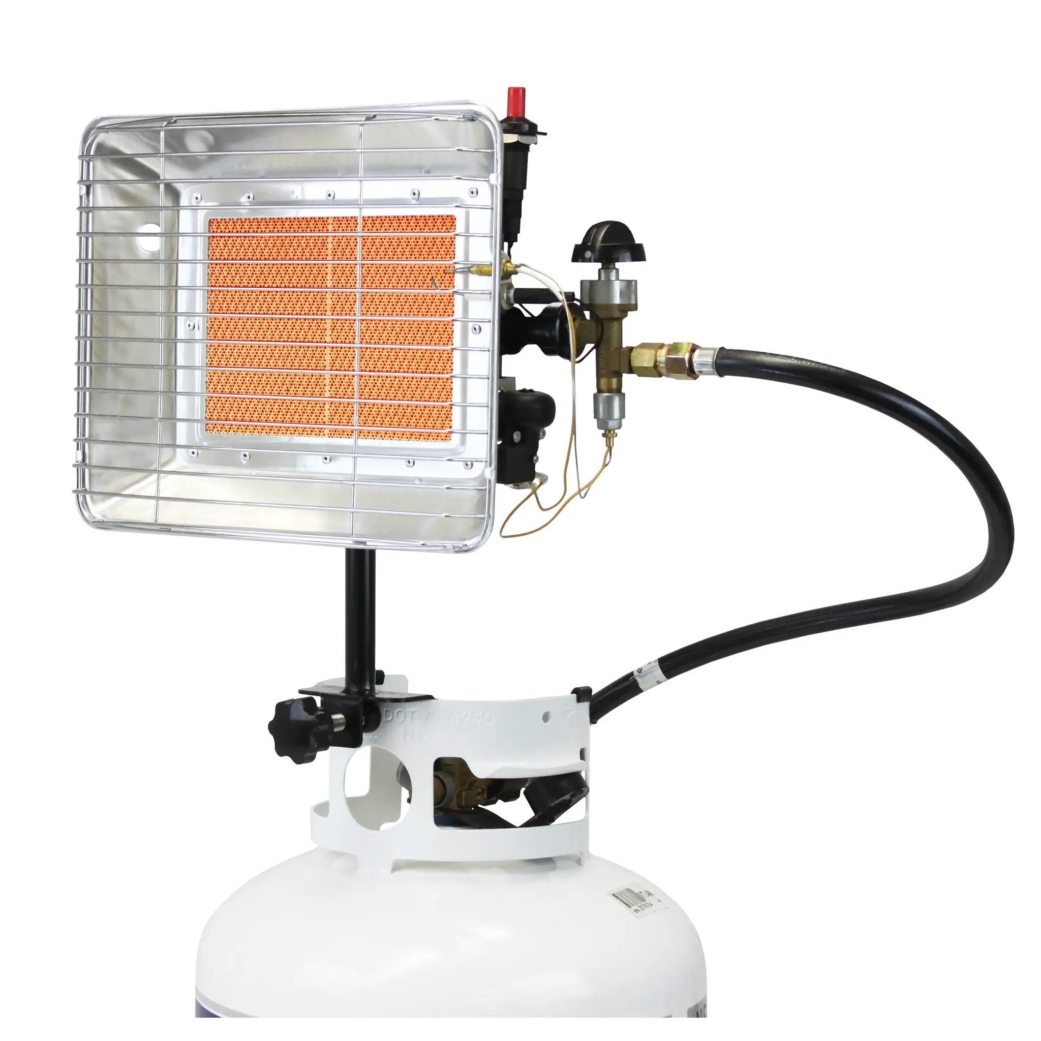 Flame King 13,000 BTU Outdoor Portable Propane Tank Top Heater Igniter by Flame King Products