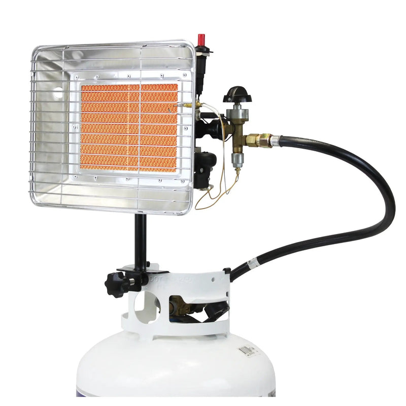 Flame King 13,000 BTU Outdoor Portable Propane Tank Top Heater Igniter by Flame King Products