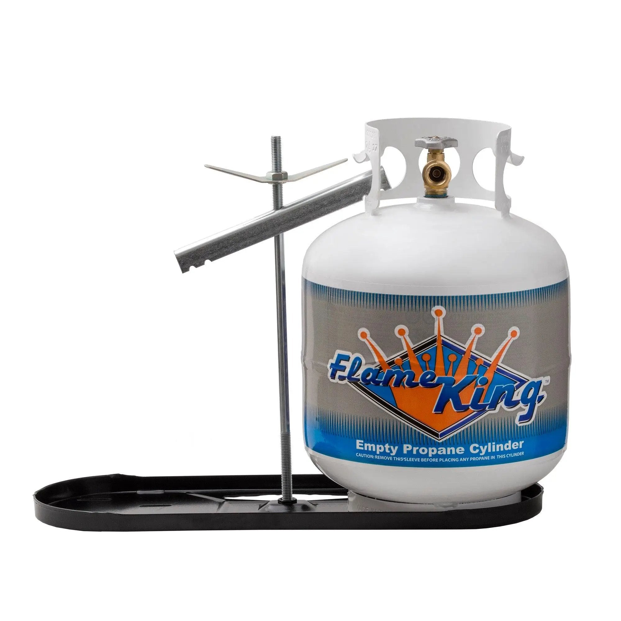 Flame King 20lb Rack for Dual Propane Tank RVs & Trailers by Flame King Products