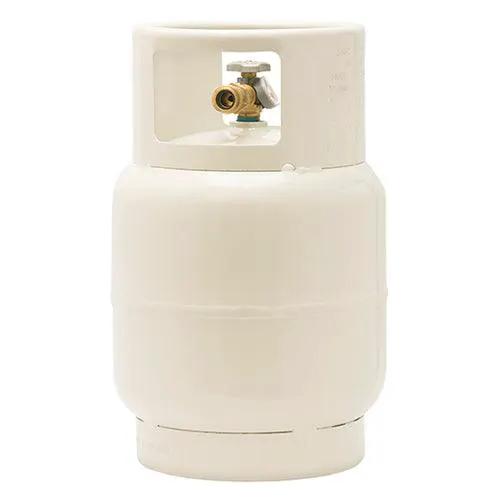 Flame King 20lb Single Spud LP Buffer Tank with Gauge by Flame King Products