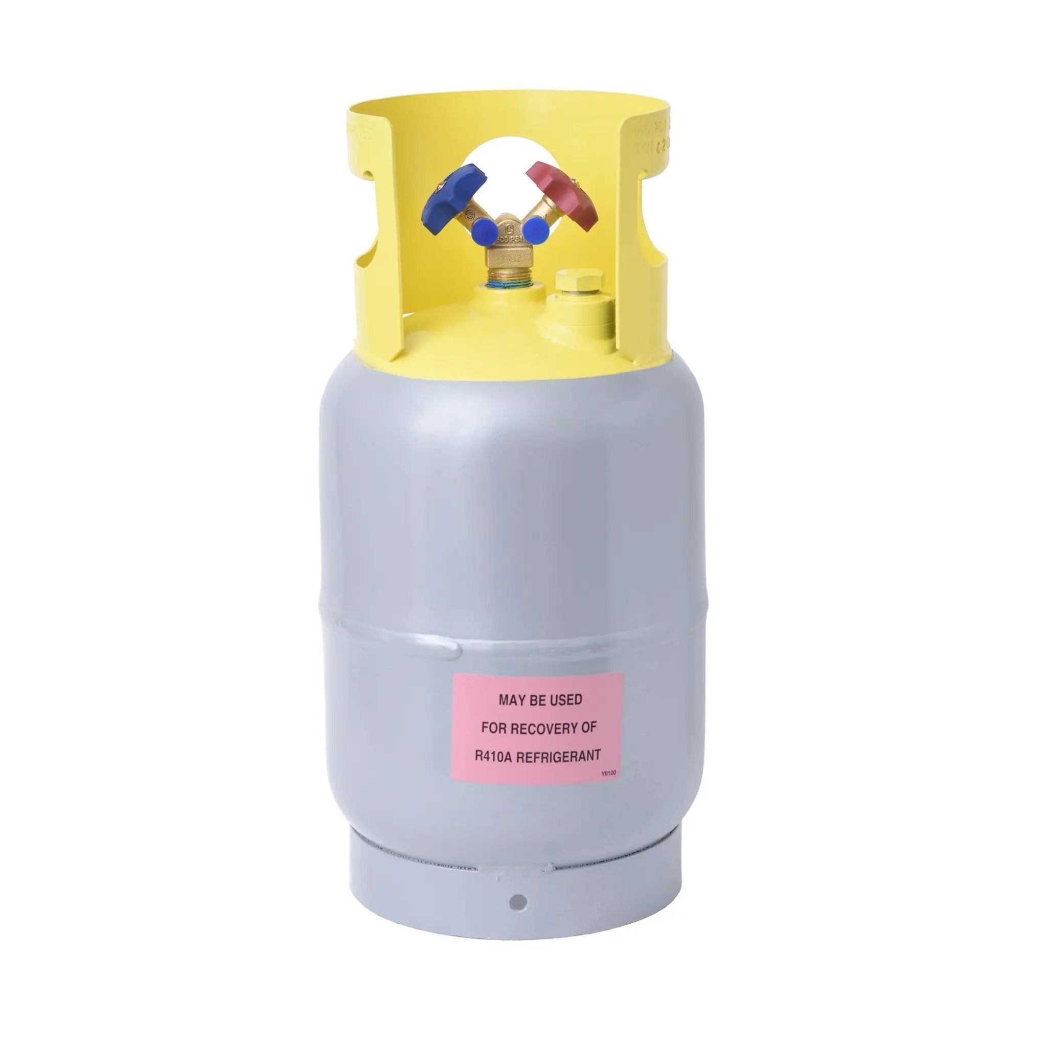 Flame King 30 lb Refrigerant Recovery Cylinder Tank with SCG Y-Valve by Flame King Products
