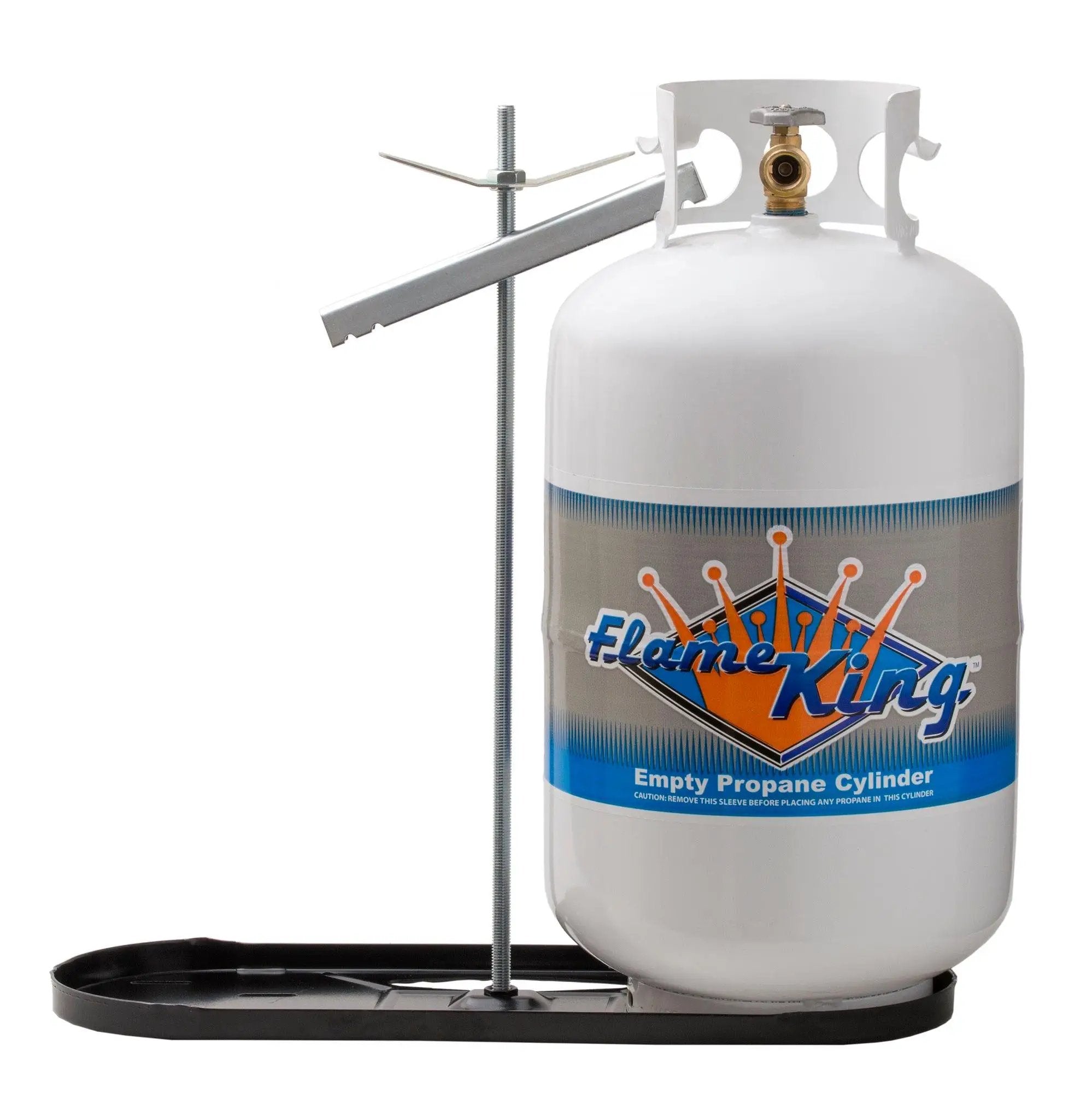 Flame King 30lb Rack for Dual Propane Tank RVs & Trailers by Flame King Products