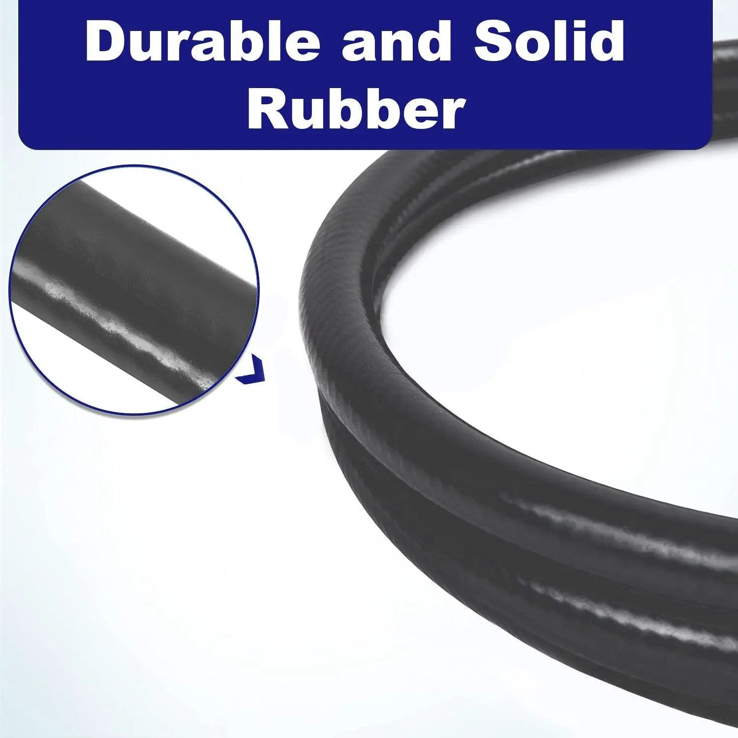 Flame King 48-Inch Thermo Rubber RV Slide Out Hose Assembly 3/8'' ID Female to Female by Flame King Products