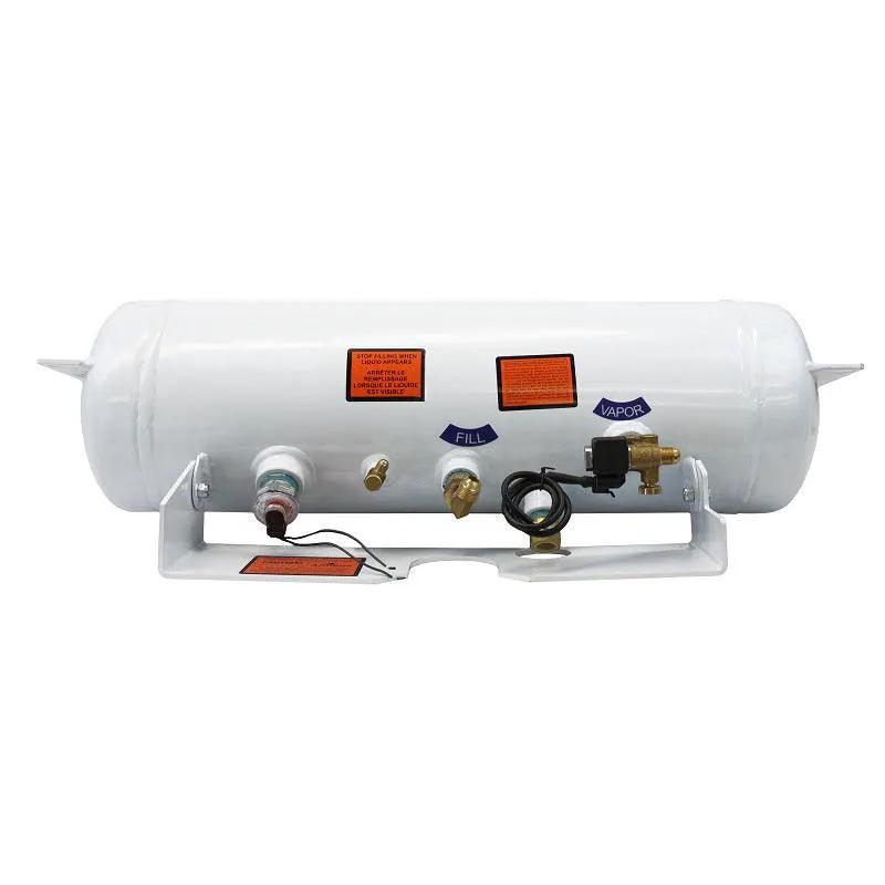Flame King 5.9 Gallon ASME RV Trailer Propane Tank with Remote Valves & Solenoid by Flame King Products
