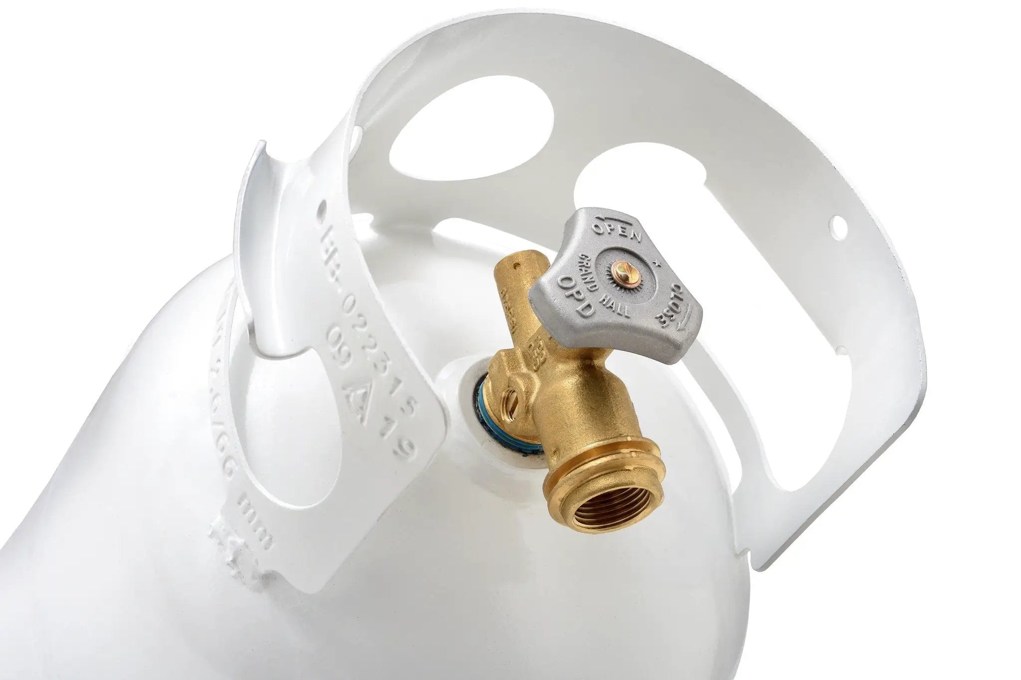 Flame King 5lb Propane Tank LP Cylinder with OPD by Flame King Products