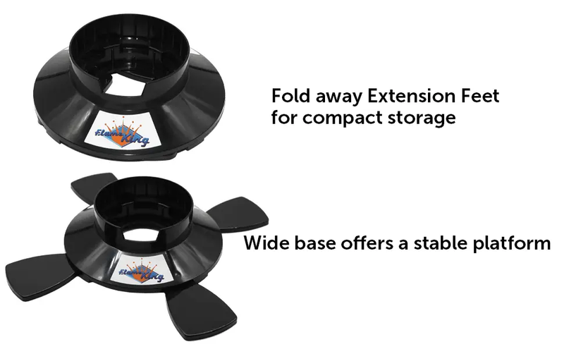 Flame King Base for 1lb Propane Cylinder by Flame King Products