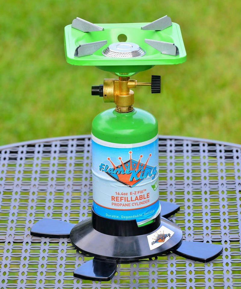 Flame King Base for 1lb Propane Cylinder by Flame King Products