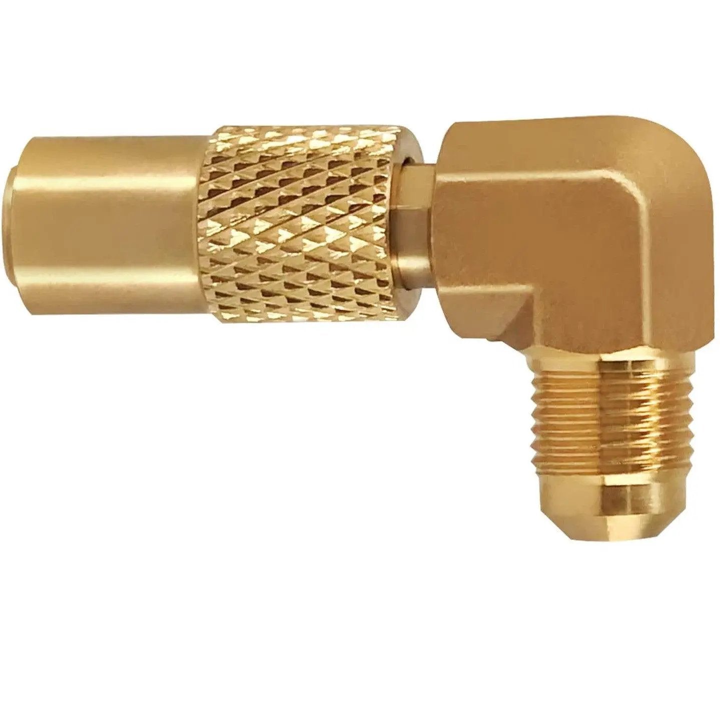 Flame King Elbow Adapter with 3/8" Male Flare for 17" or 22" Griddle by Flame King Products