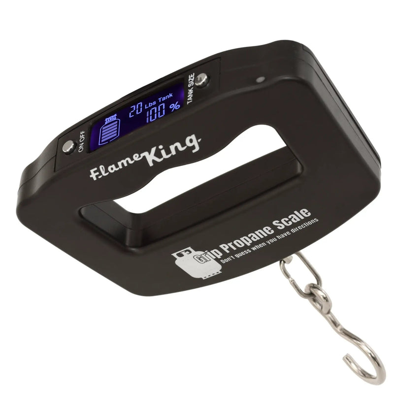 Flame King Electronic Gauge Scale Propane Tanks with Digital Indicator by Flame King Products