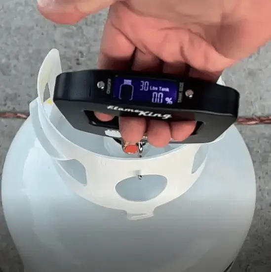 Flame King Electronic Gauge Scale Propane Tanks with Digital Indicator by Flame King Products