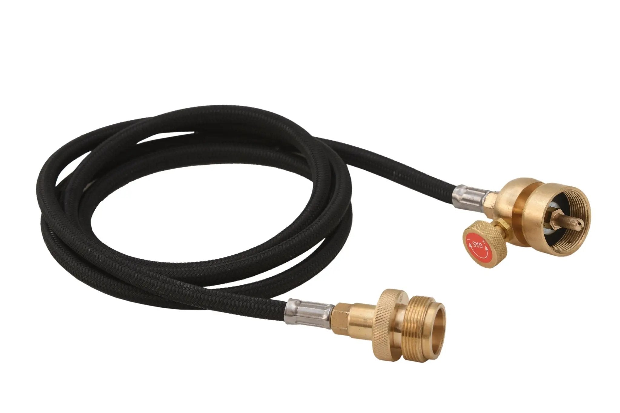 Flame King Flexible 5 FT Extension Hose For 1Lb Propane Tank Cylinder by Flame King Products