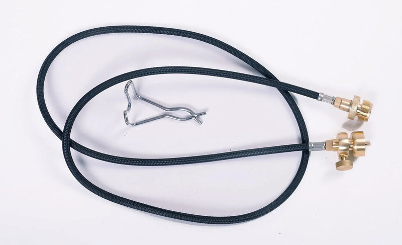 Flame King Flexible 5 FT Extension Hose For 1Lb Propane Tank Cylinder by Flame King Products