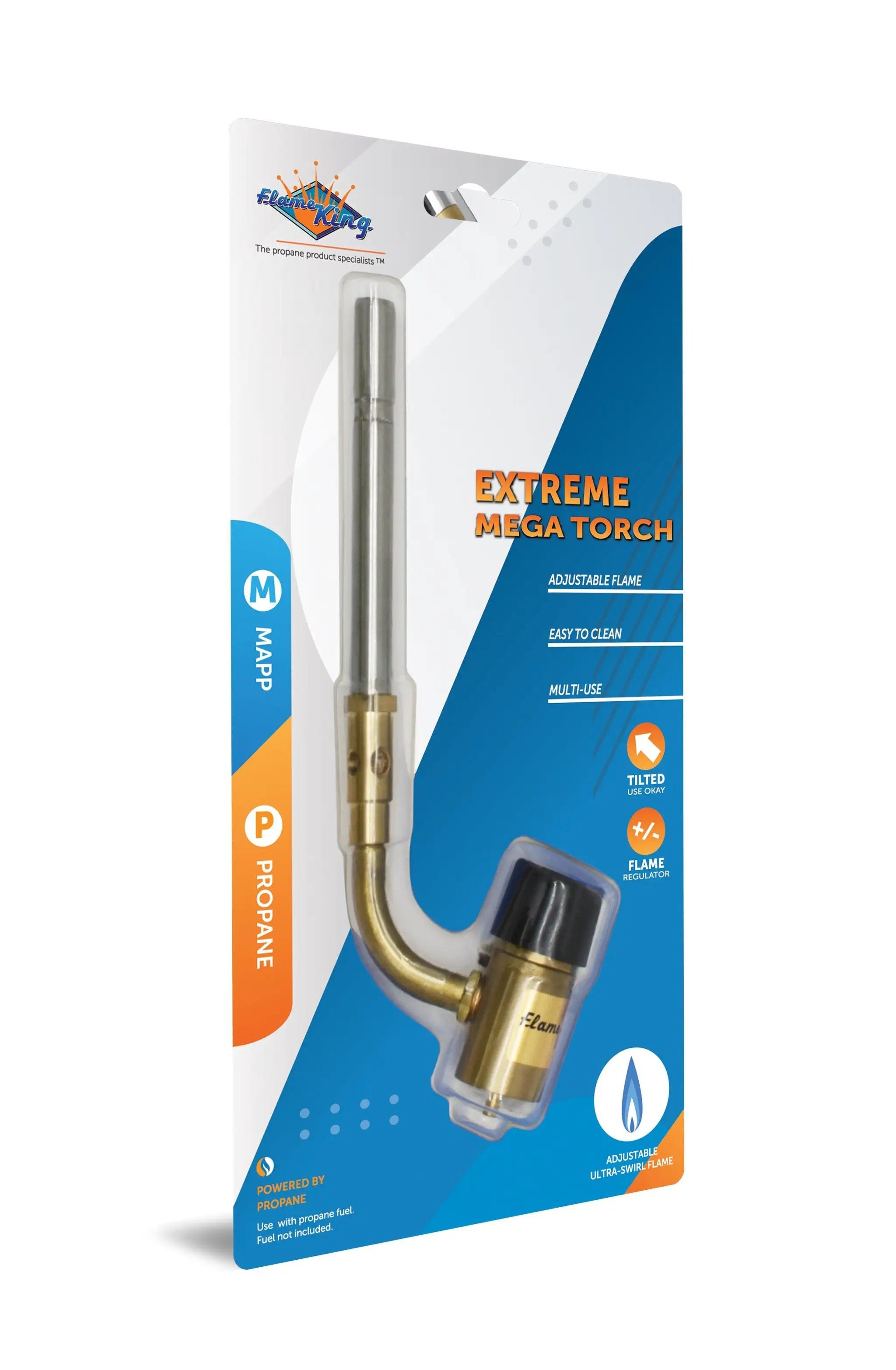 Flame King High Intensity Propane Torch Head Swirl Flame by Flame King Products