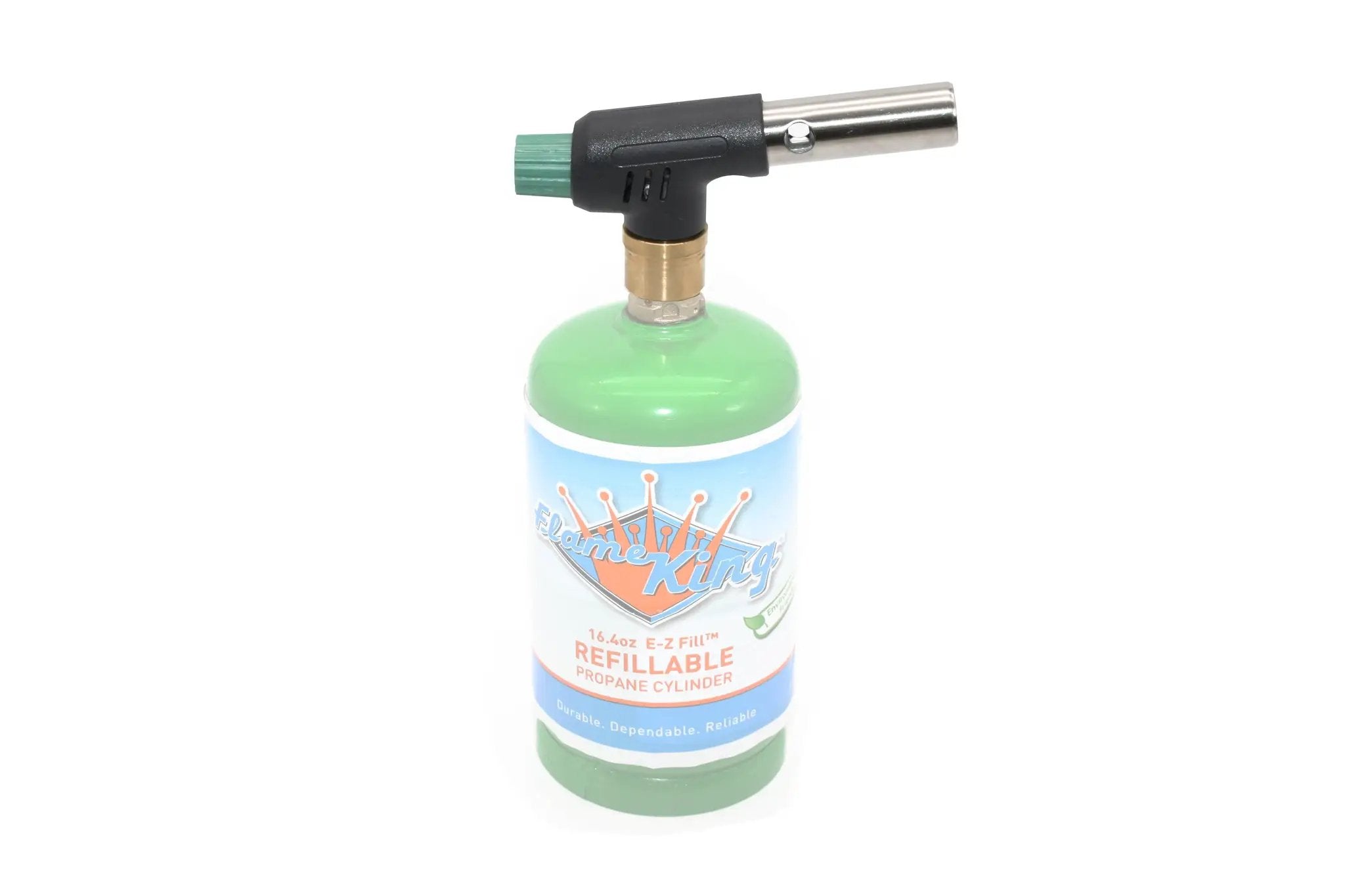 Flame King Mini Propane Blow Torch Head 10,000 BTU for Kitchen and Soldering by Flame King Products