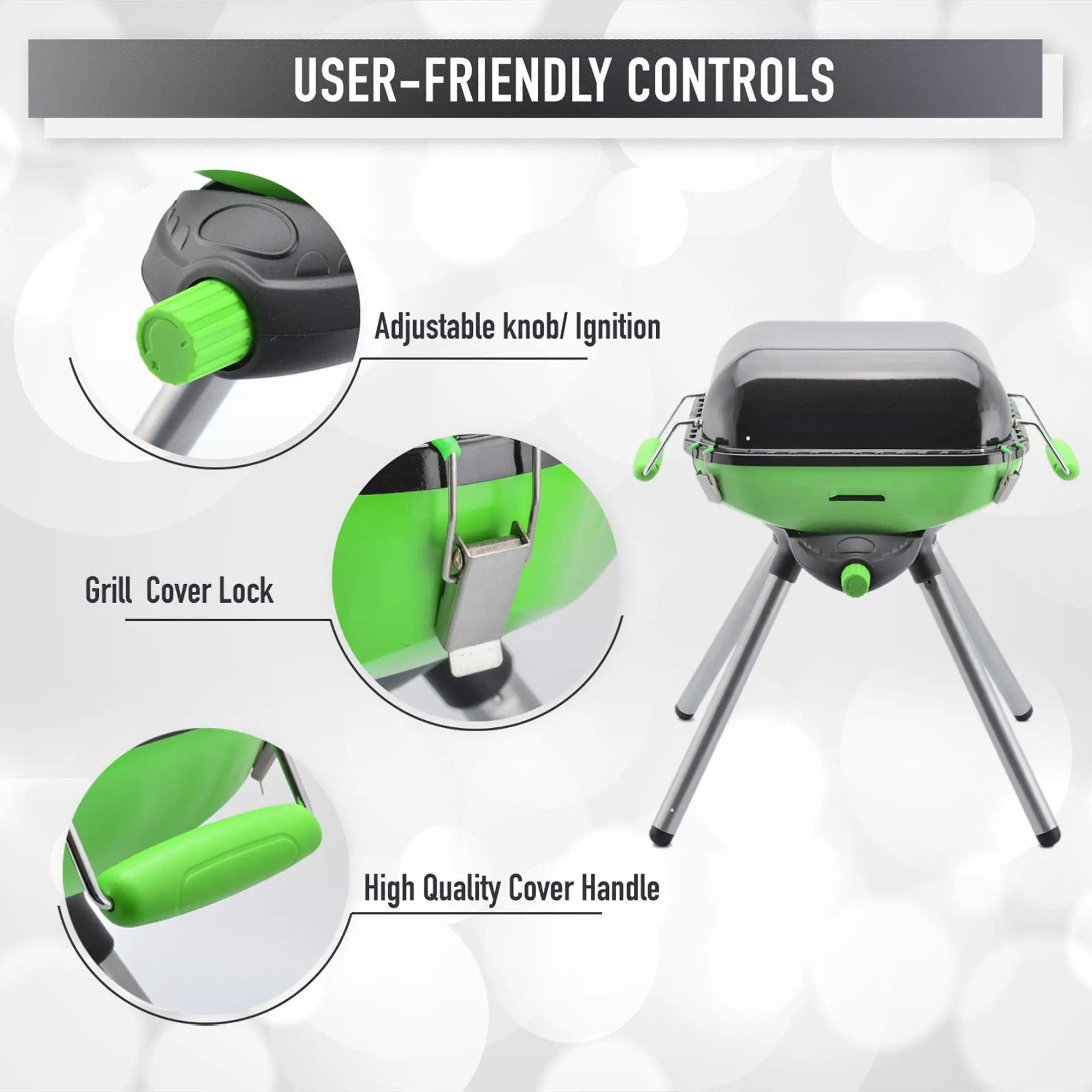 Flame King Multi-Function Portable BBQ Grill Camp Stove Camping by Flame King Products