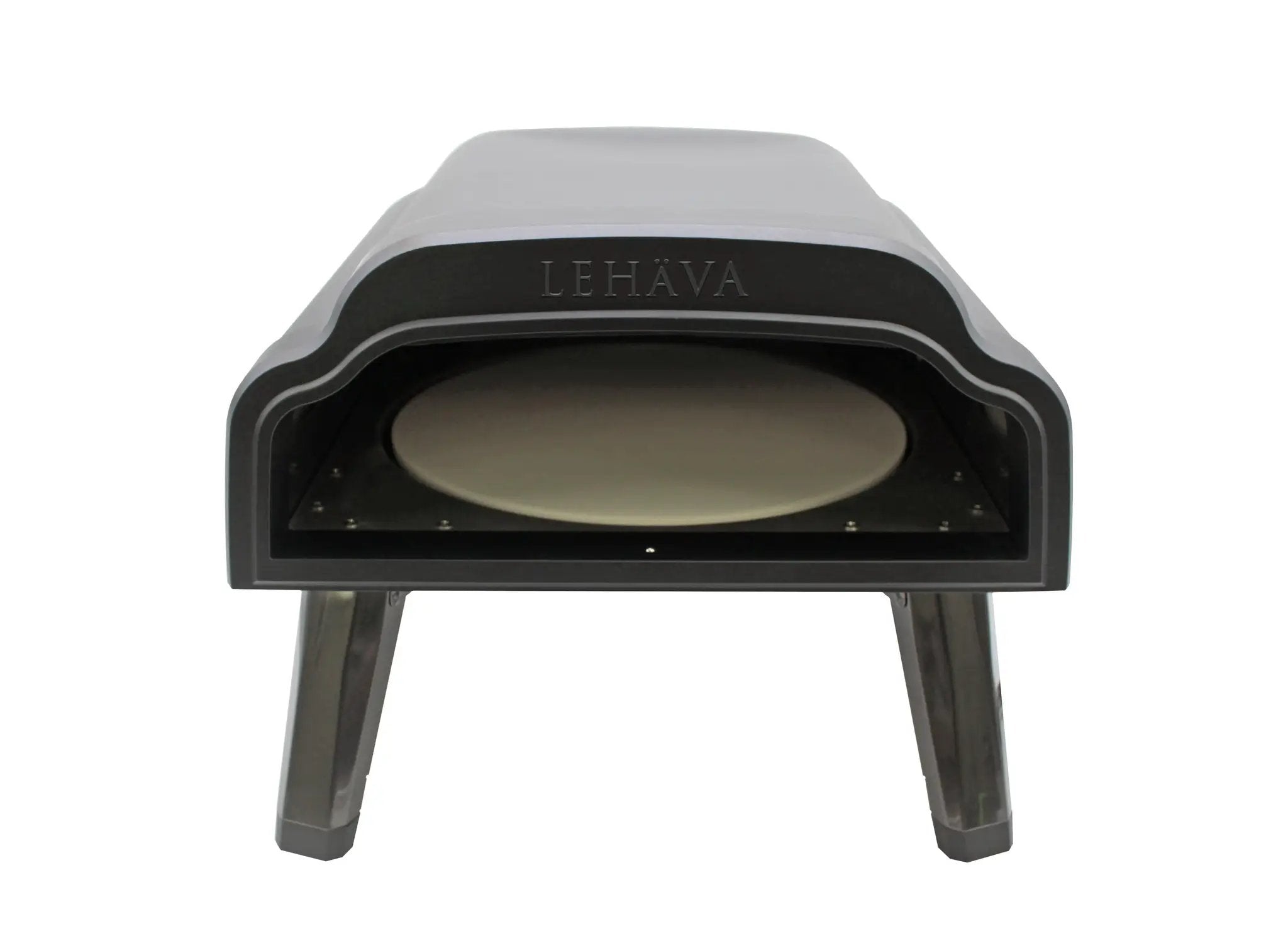 Flame King Outdoor Portable 14-inch Propane Pizza Oven Gas 360 Degree Rotating Stone by Flame King Products