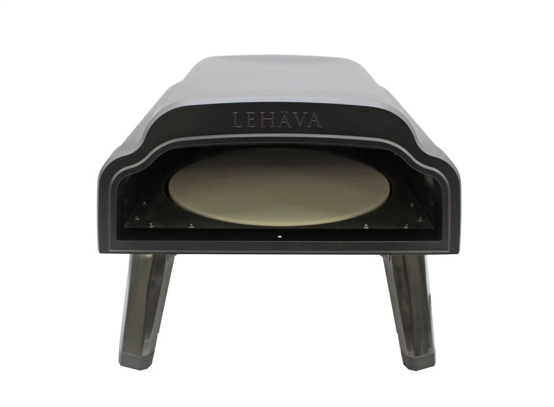 Flame King Outdoor Portable 14-inch Propane Pizza Oven Gas 360 Degree Rotating Stone by Flame King Products