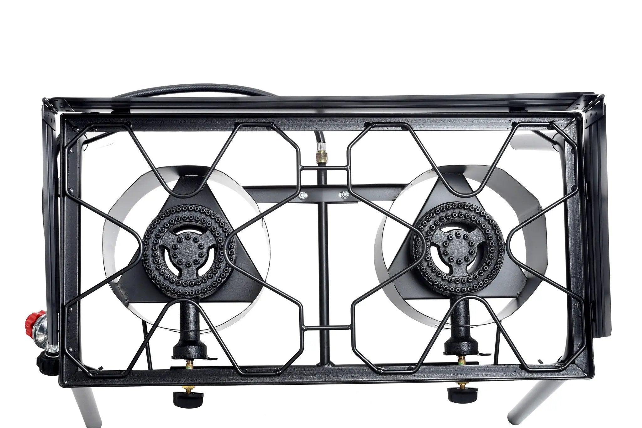 Flame King Outdoor Propane Double Dual Burner Cooker Stove by Flame King Products