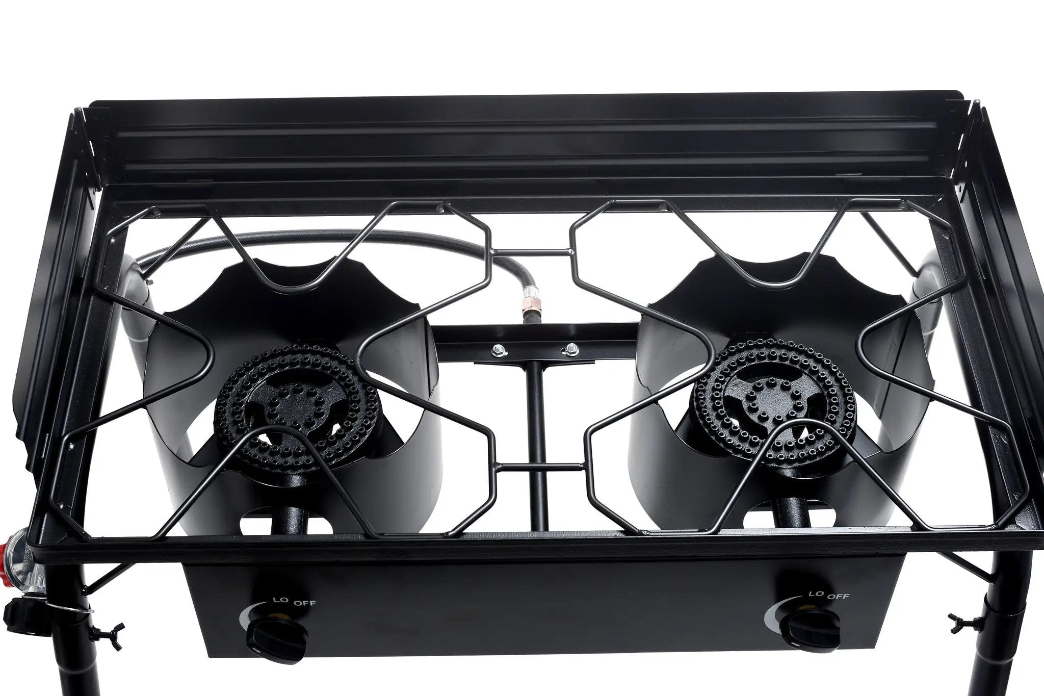 Flame King Outdoor Propane Double Dual Burner Cooker Stove by Flame King Products
