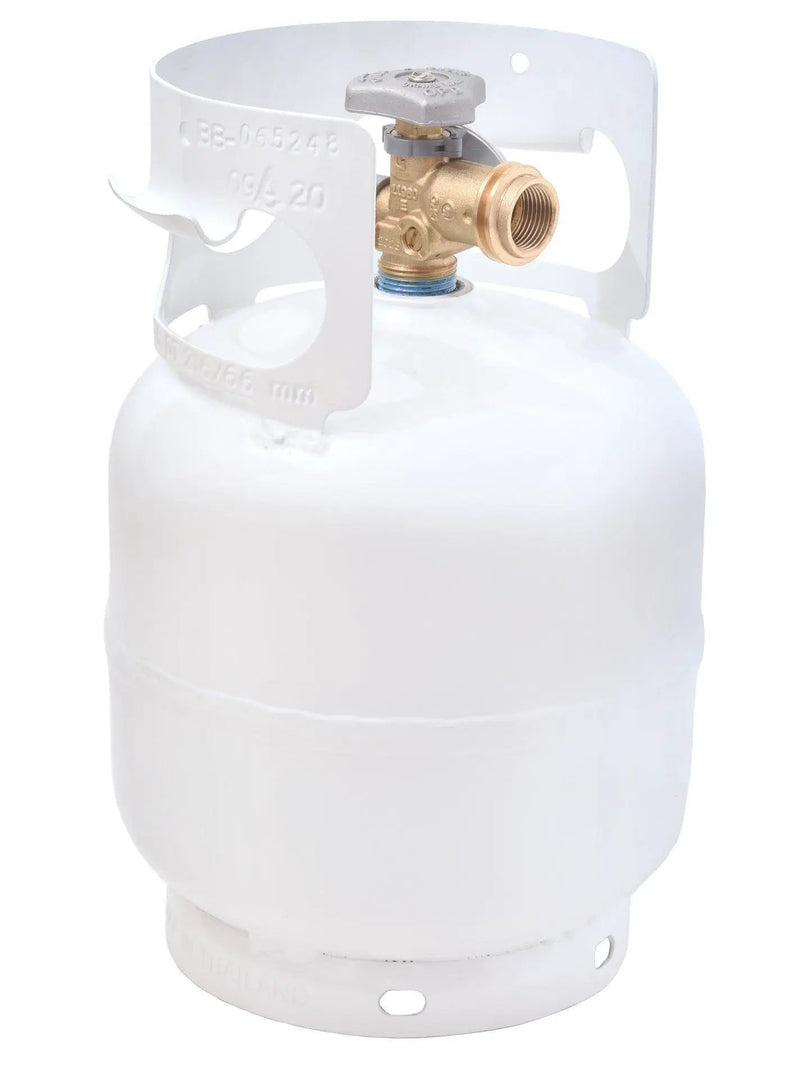 Flame King Portable 5lb Propane Tank LP Cylinder with OPD & Gauge by Flame King Products