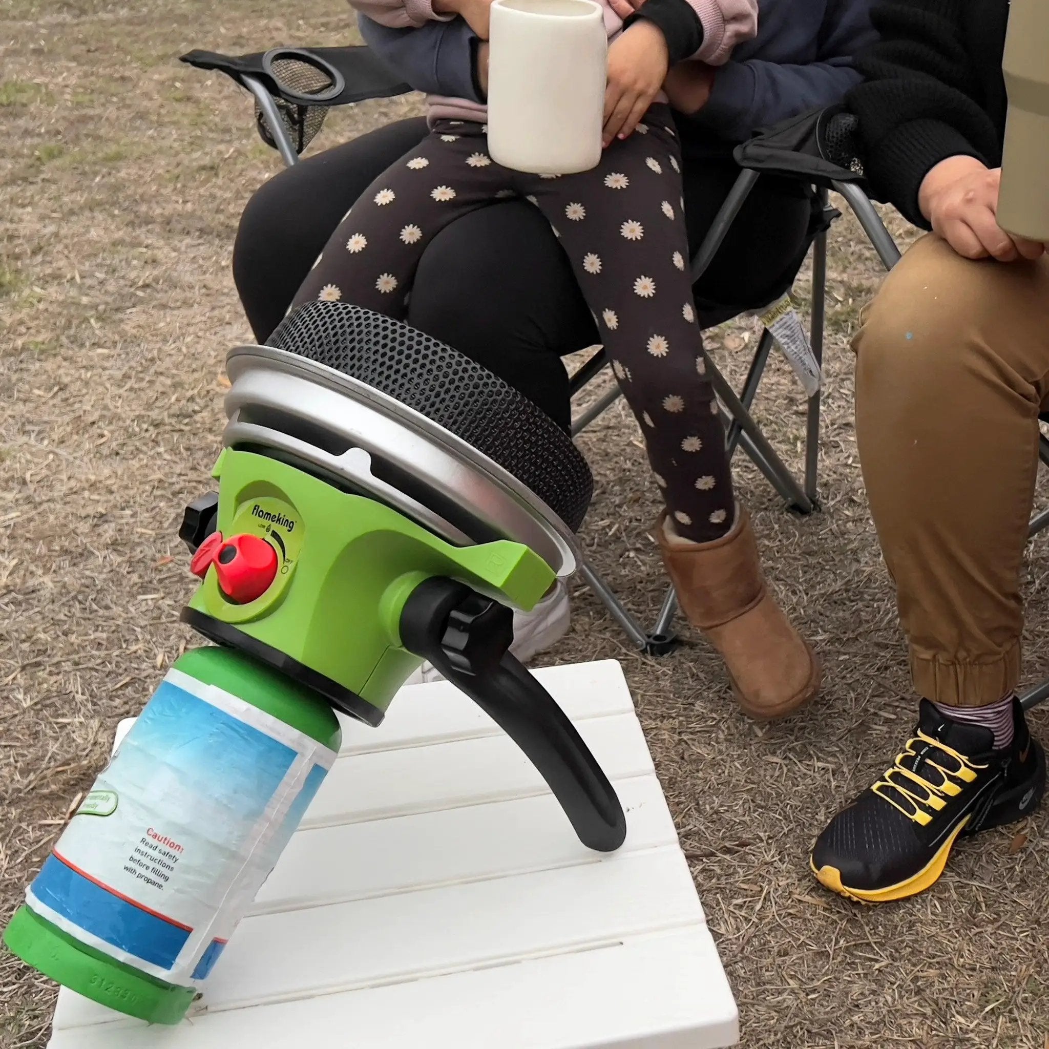 Flame King Portable Heater Propane Gas Outdoor with Piezo Electric Start by Flame King Products