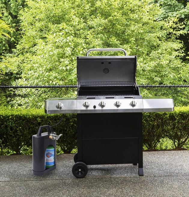Flame King ProBoost Dual 1LB Propane Tank Carrier by Flame King Products