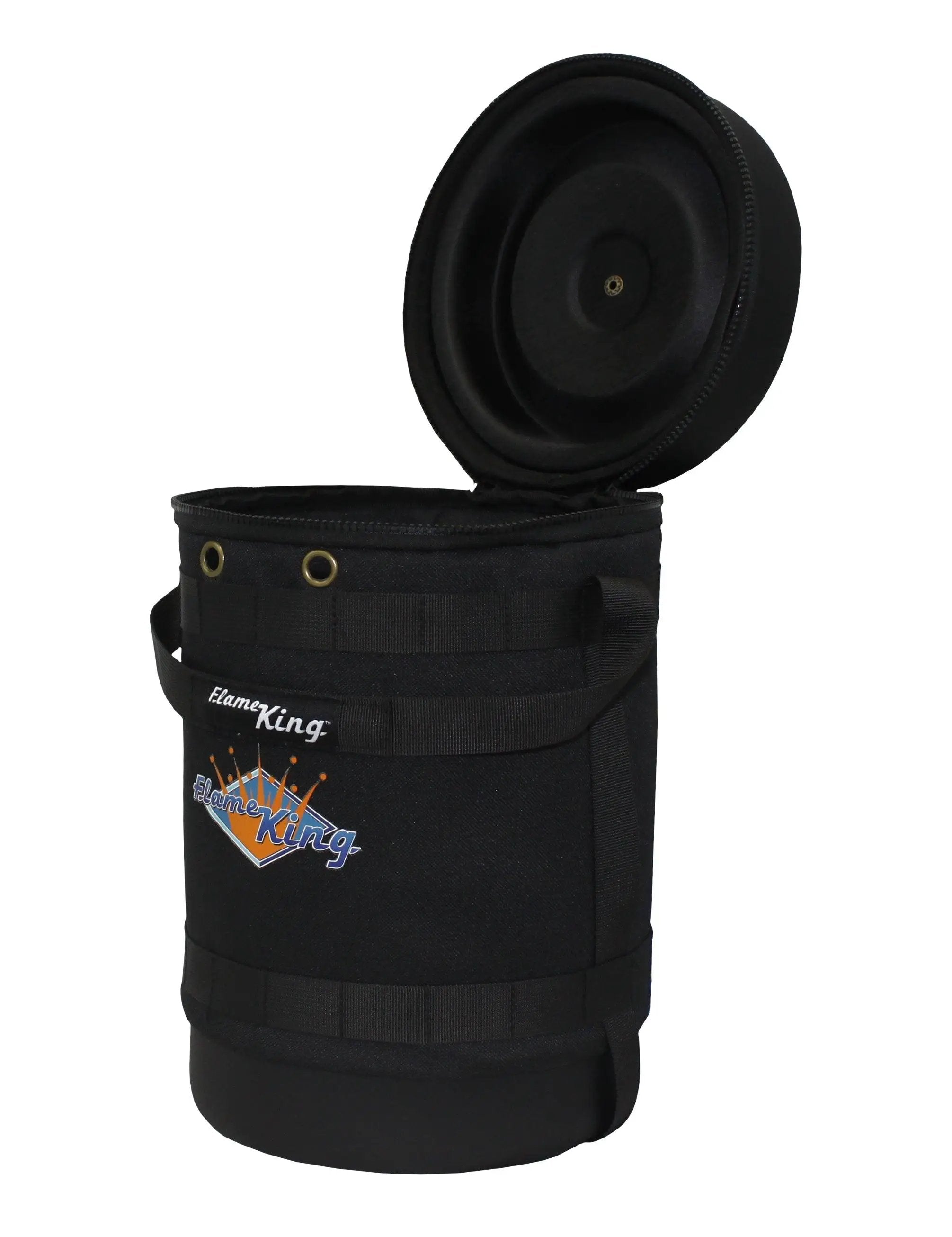 Flame King Propane Gas Hauler for 5lb Propane Tank Insulated Protective Carry Case by Flame King Products
