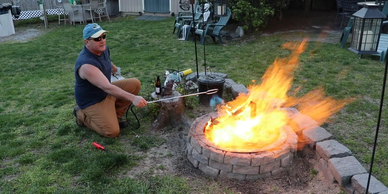 Flame King Propane LP Log Lighter Starter for Fireplace, Furnace and Fire pits by Flame King Products