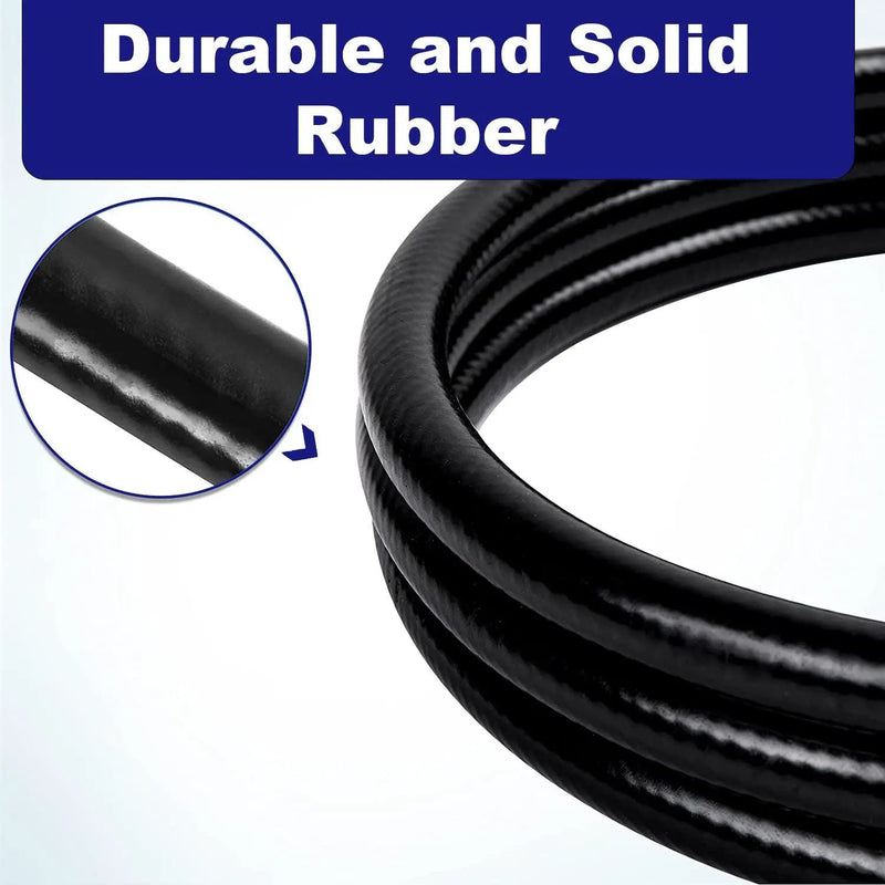 Flame King Propane Regulator Hose with Quick Connect - 12 feet by Flame King Products