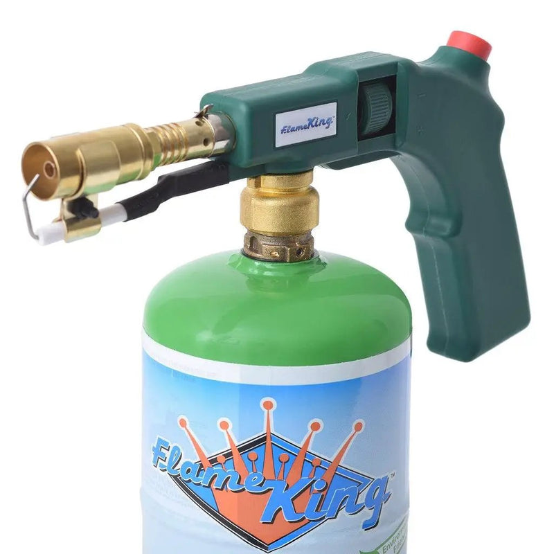 Flame King High Intensity Propane Cooking Searing Torch with Electric Start & Comfort Handle by Flame King Products
