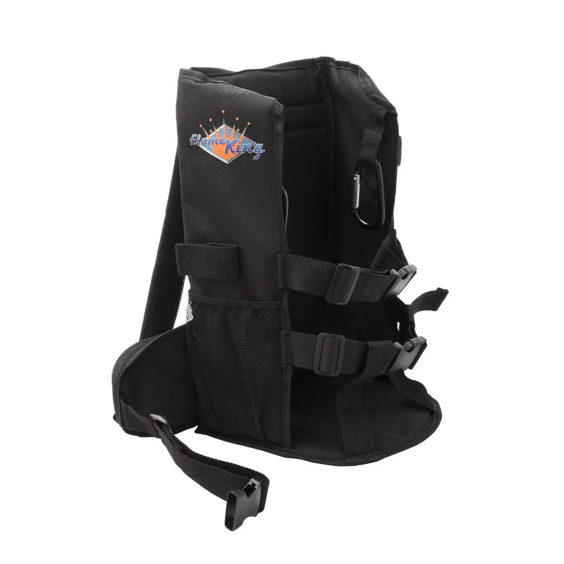 Flame King Propane Tank Backpack Carrier for 5lb or 10lb Cylinder For Weed Burner Torch by Flame King Products