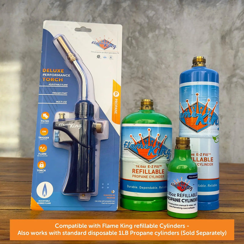 Flame King Propane Torch Webbed Flame Soldering by Flame King Products