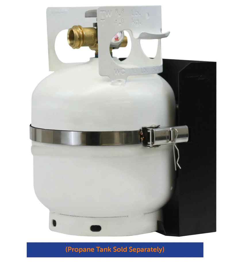 Flame King T-Racks 5lb Propane Tank Mounting Brackets Strap Campervan Overland Vehicles by Flame King Products