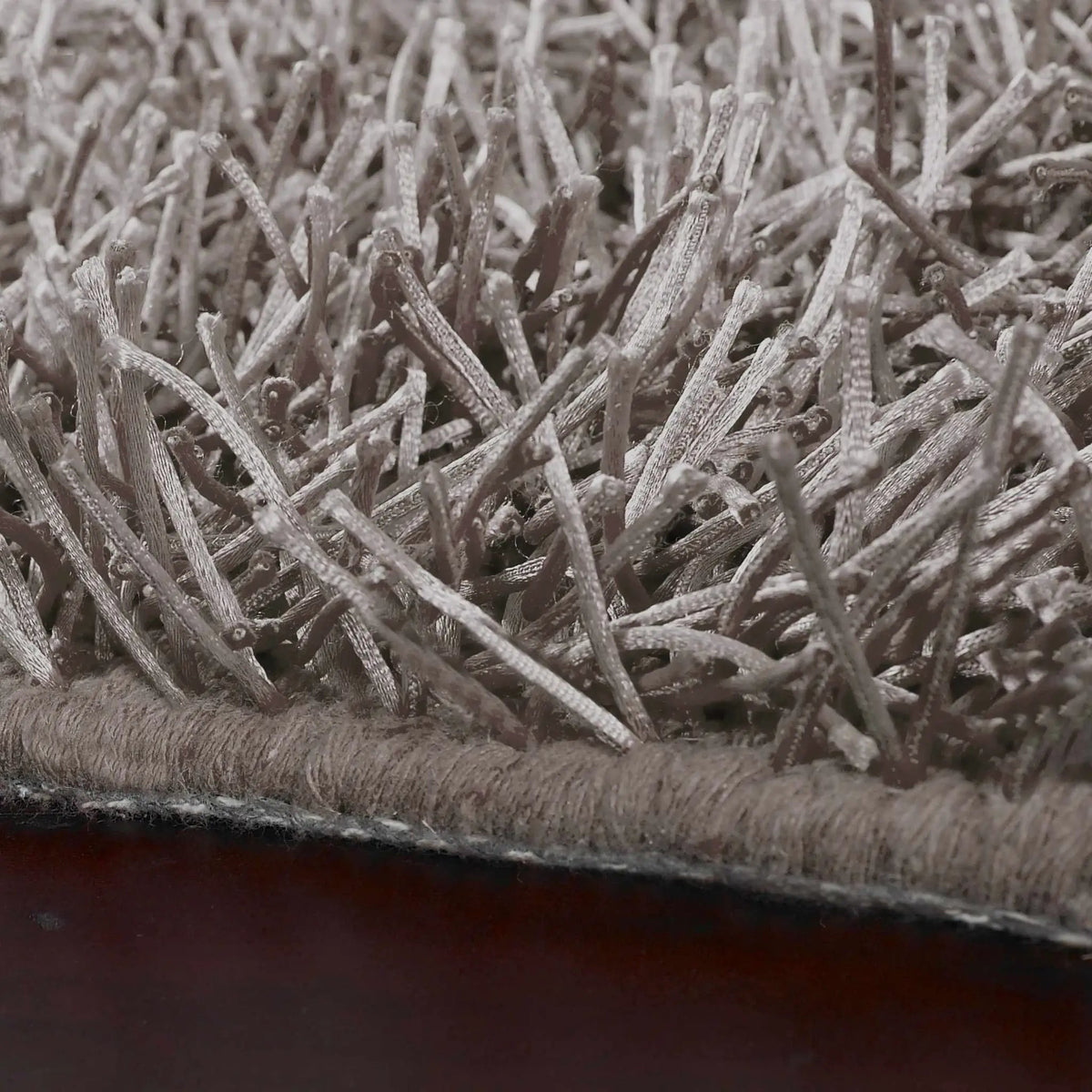 Browder Solid Brown Shag Rug - Clearance, photo 4 of 8