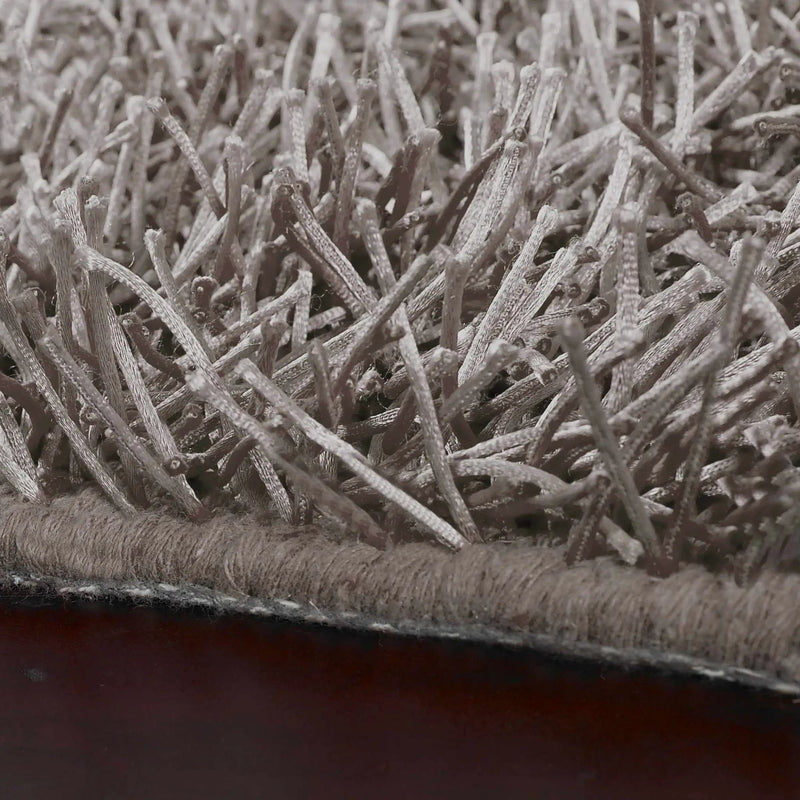 Browder Solid Brown Shag Rug - Clearance by Boutique Rugs