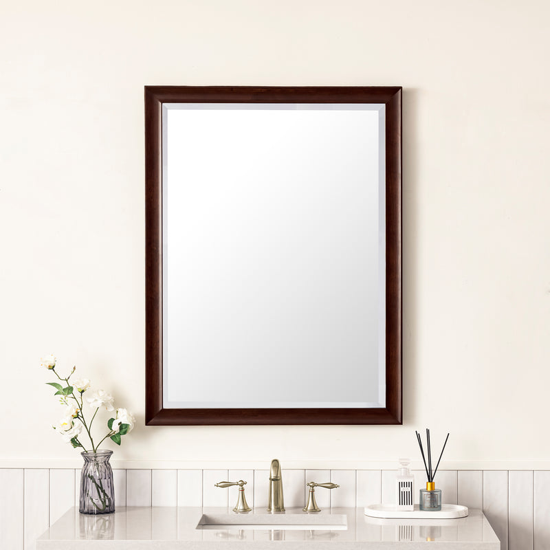 James Martin Glenbrooke 30" Mirror, Burnished Mahogany, view 3