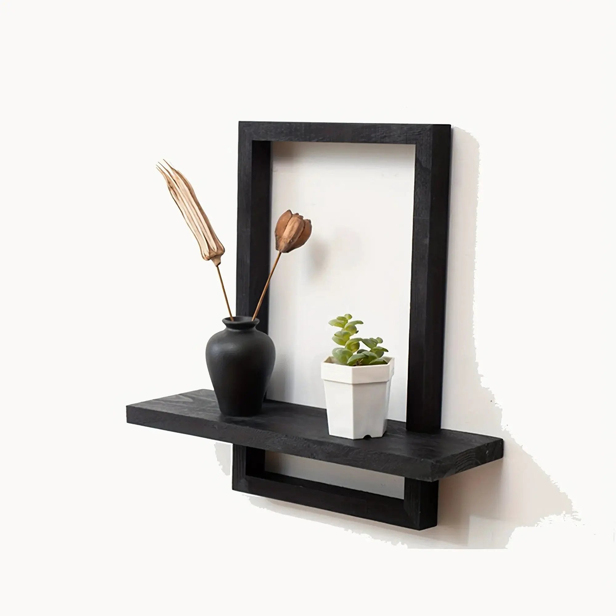 Floating Shelves - Rustic Wooden 2pcs by House Of Avana