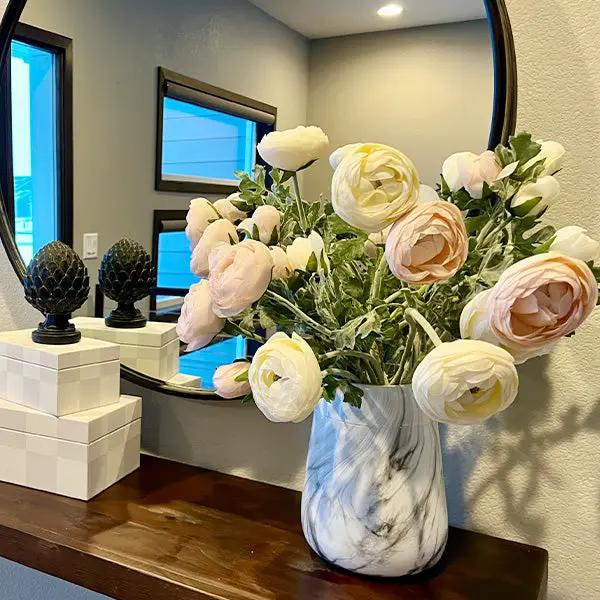 Marble-Like Flower Vases, Pick Your Style by Decor Steals